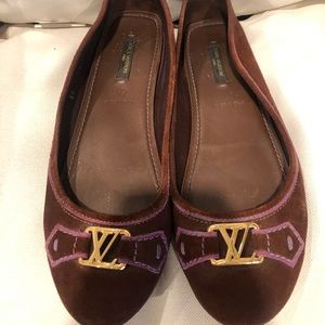 SOLD authentic LV ballerinas